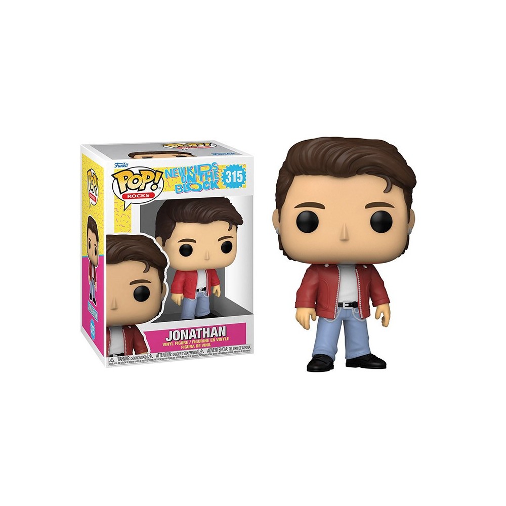 FUNKO FUNKO POP! ROCKS NEW KIDS ON THE BLOCK JONATHAN BOBBLE HEAD KNOCKER FIGURE