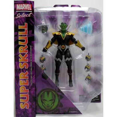 DIAMOND SELECT MARVEL SELECT SUPER SKRULL ACTION FIGURE