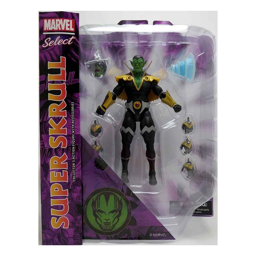 DIAMOND SELECT MARVEL SELECT SUPER SKRULL ACTION FIGURE