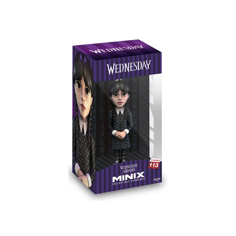 WEDNESDAY MERCOLEDI ADDAMS MINIX COLLECTIBLE FIGURINE FIGURE NOBLE COLLECTIONS