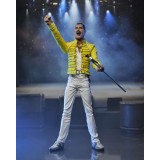 NECA QUEEN FREDDIE MERCURY YELLOW JACKET ACTION FIGURE