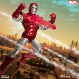 IRON MAN SILVER CENTURION ONE:12 COLLECTIVE ACTION FIGURE MEZCO TOYS