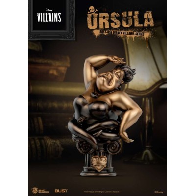 BEAST KINGDOM DISNEY VILLAINS URSULA BUST STATUE FIGURE
