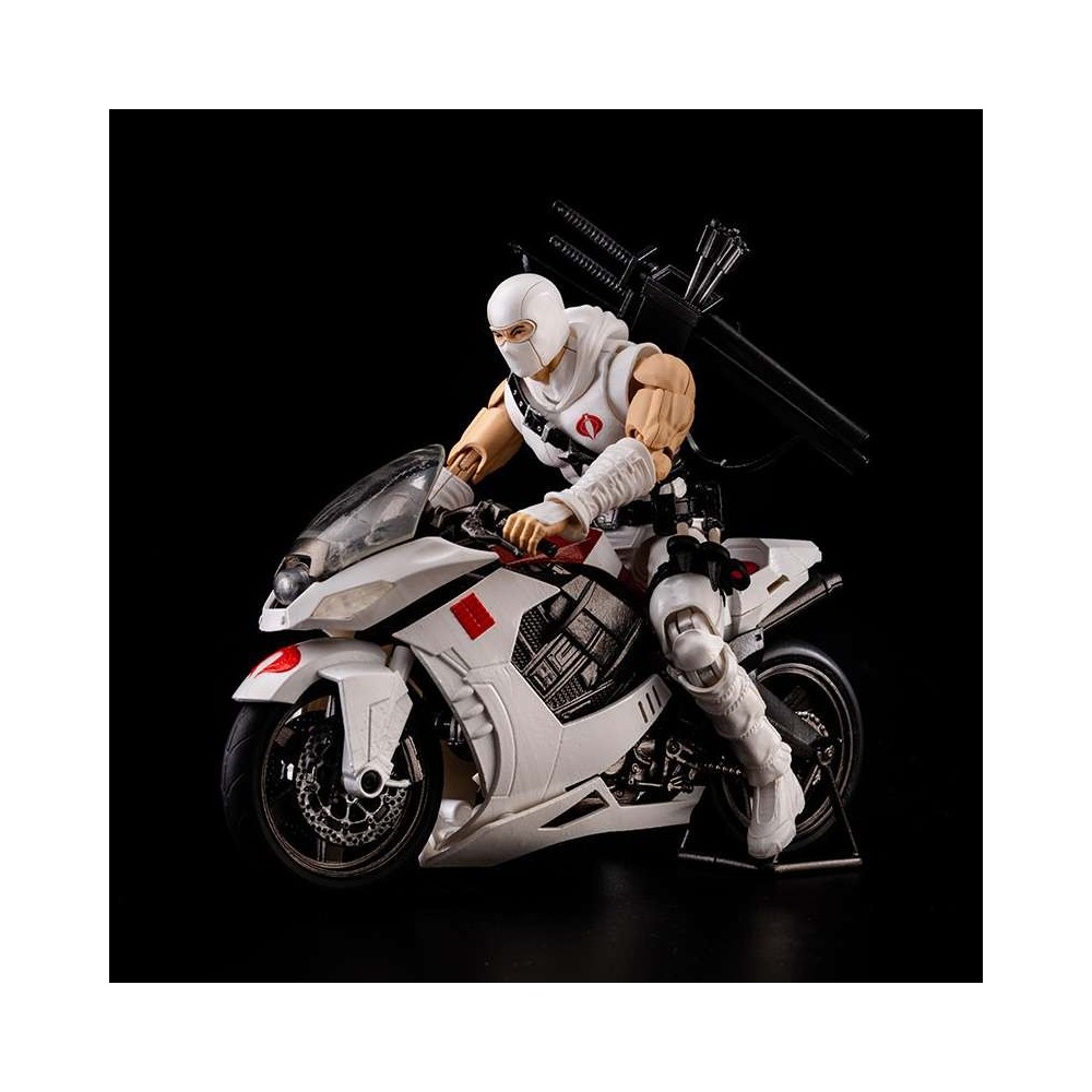 FLAME TOYS G.I. JOE STORM SHADOW SPEED CYCLE MODEL KIT ACTION FIGURE