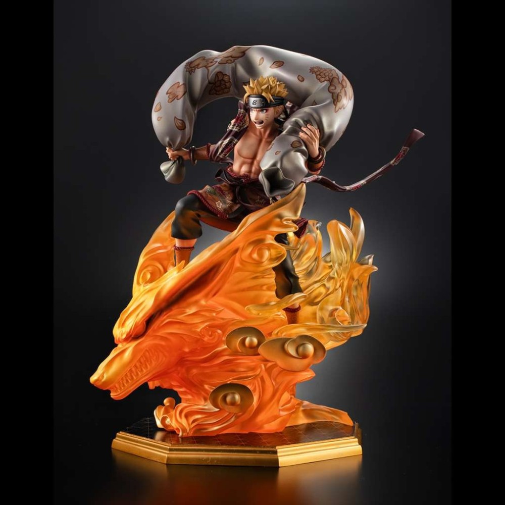 NARUTO SHIPPUDEN WIND GOD GEM STATUA FIGURE MEGAHOUSE