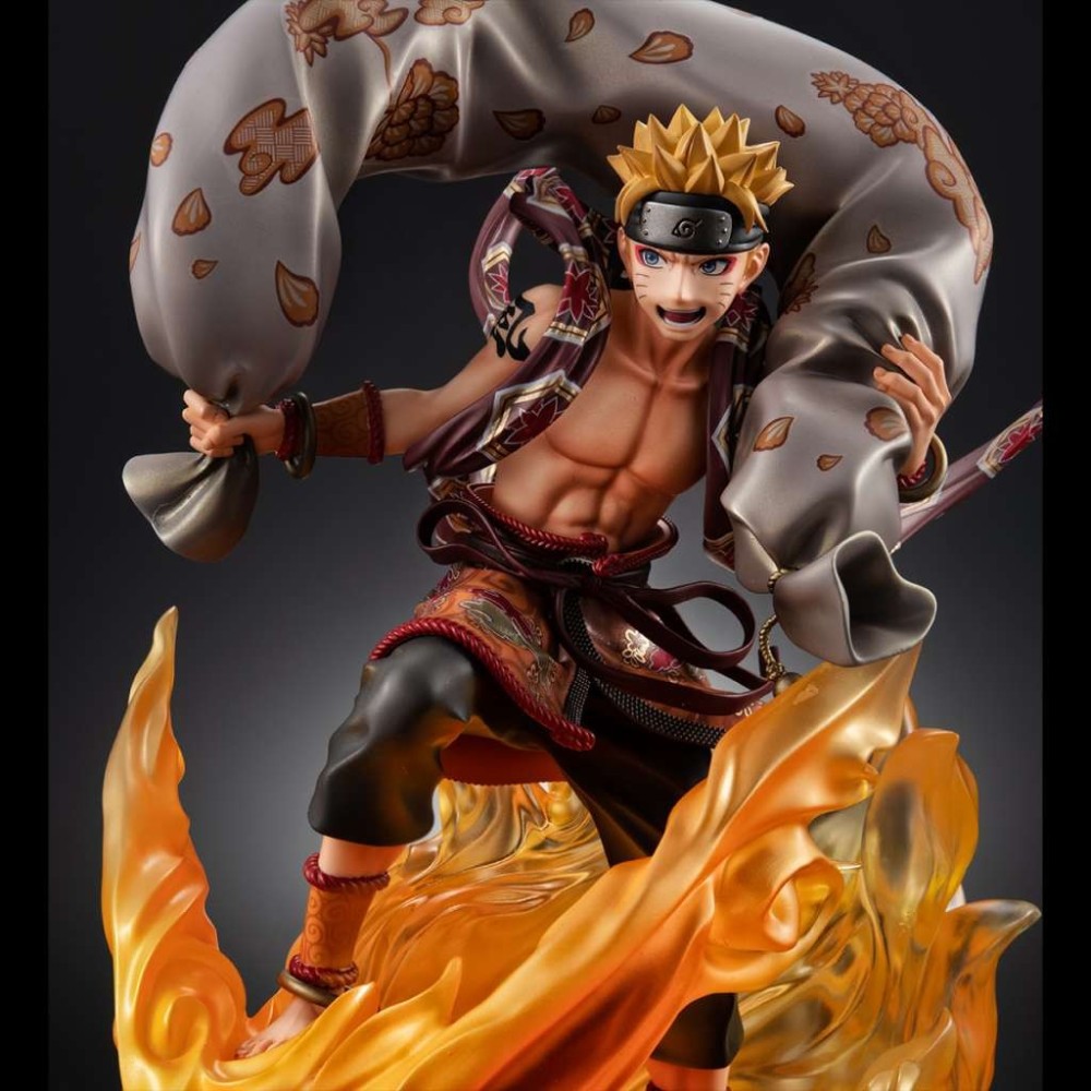 NARUTO SHIPPUDEN WIND GOD GEM STATUA FIGURE MEGAHOUSE