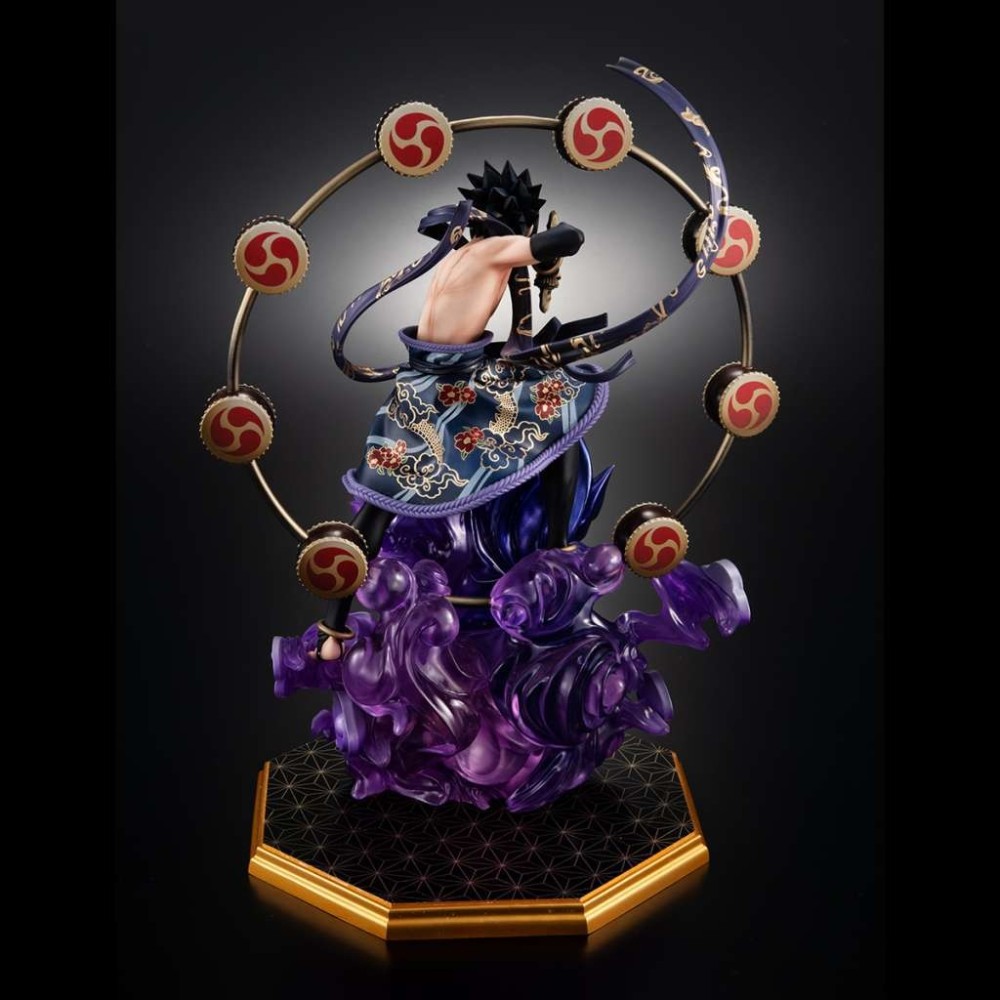 MEGAHOUSE NARUTO SHIPPUDEN SASUKE THUNDER GOD GEM STATUE FIGURE