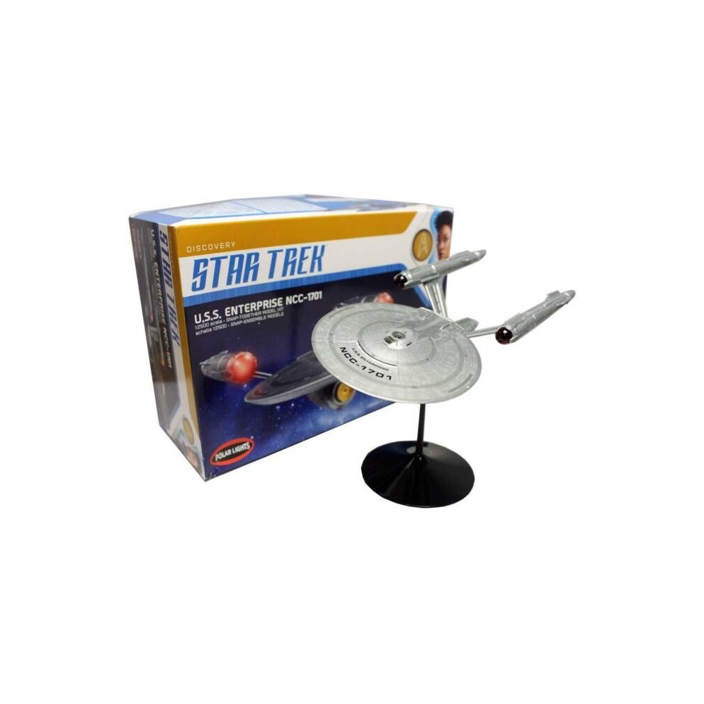 STAR TREK U.S.S. ENTERPRISE NCC-1701 1/2500 MODEL KIT POLAR LIGHTS