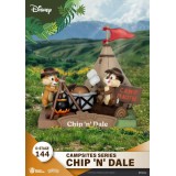 D-STAGE CAMPSITES SERIES CHIP 'N' DALE STATUA FIGURE DIORAMA BEAST KINGDOM