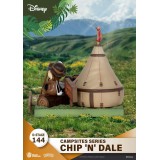 BEAST KINGDOM D-STAGE CAMPSITES SERIES CHIP 'N' DALE STATUE FIGURE DIORAMA