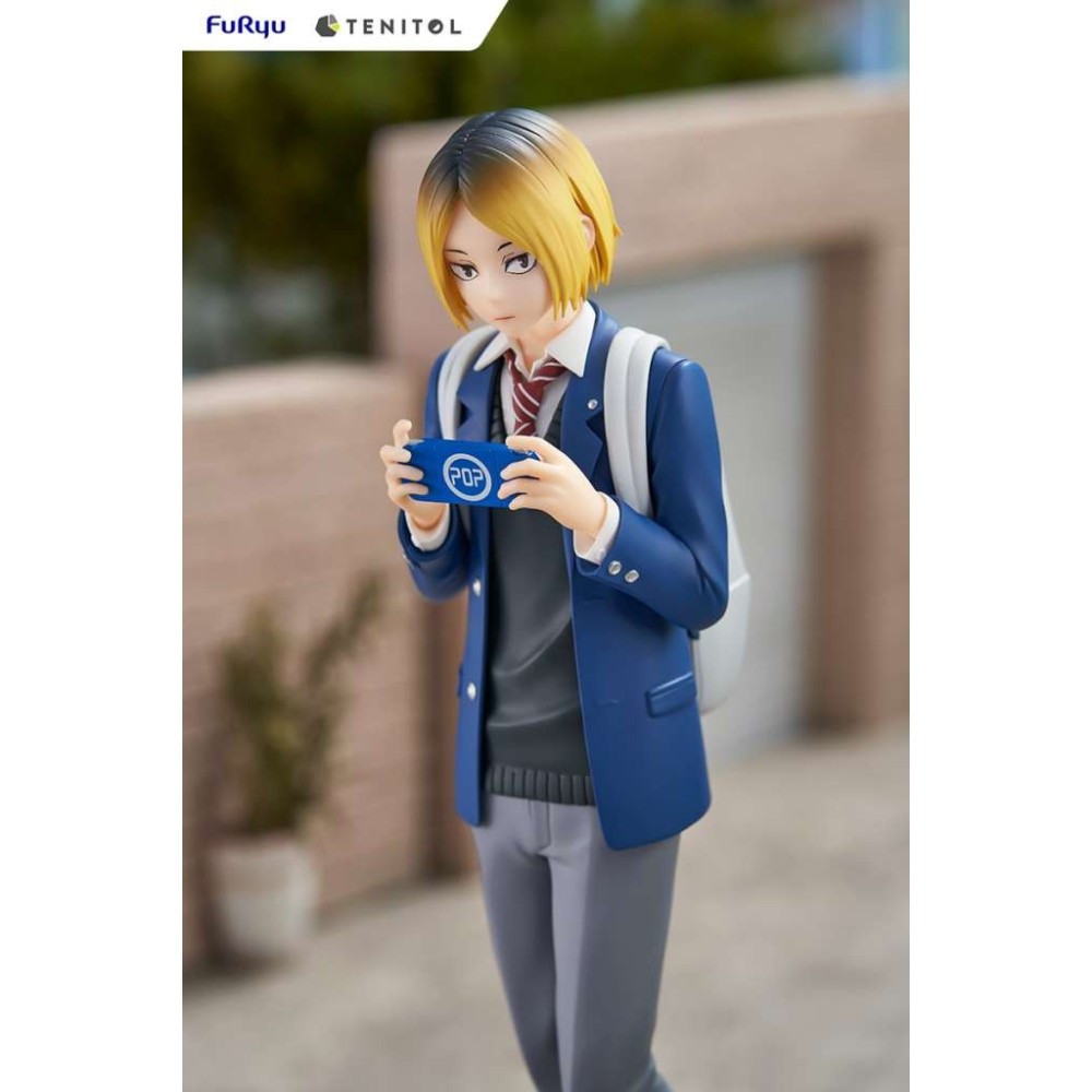 FURYU HAIKYU KENMA KOZUME TENITOL STATUE FIGURE