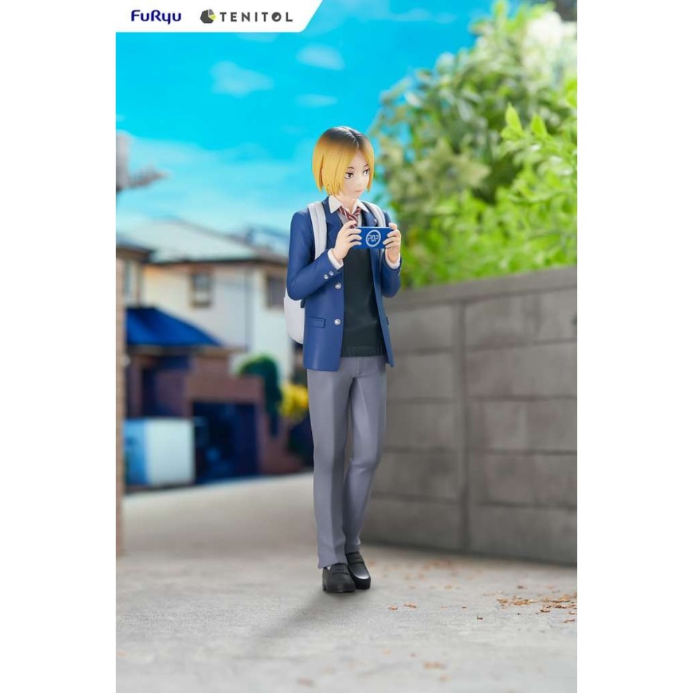 FURYU HAIKYU KENMA KOZUME TENITOL STATUE FIGURE