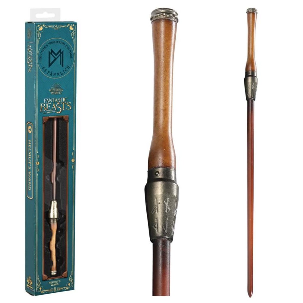 NOBLE COLLECTIONS FANTASTIC BEASTS HELMUT WAND