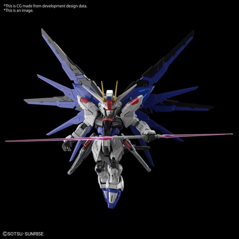 BANDAI MGSD GUNDAM ZGMF-X10A FREEDOM GUNDAM MODEL KIT FIGURE