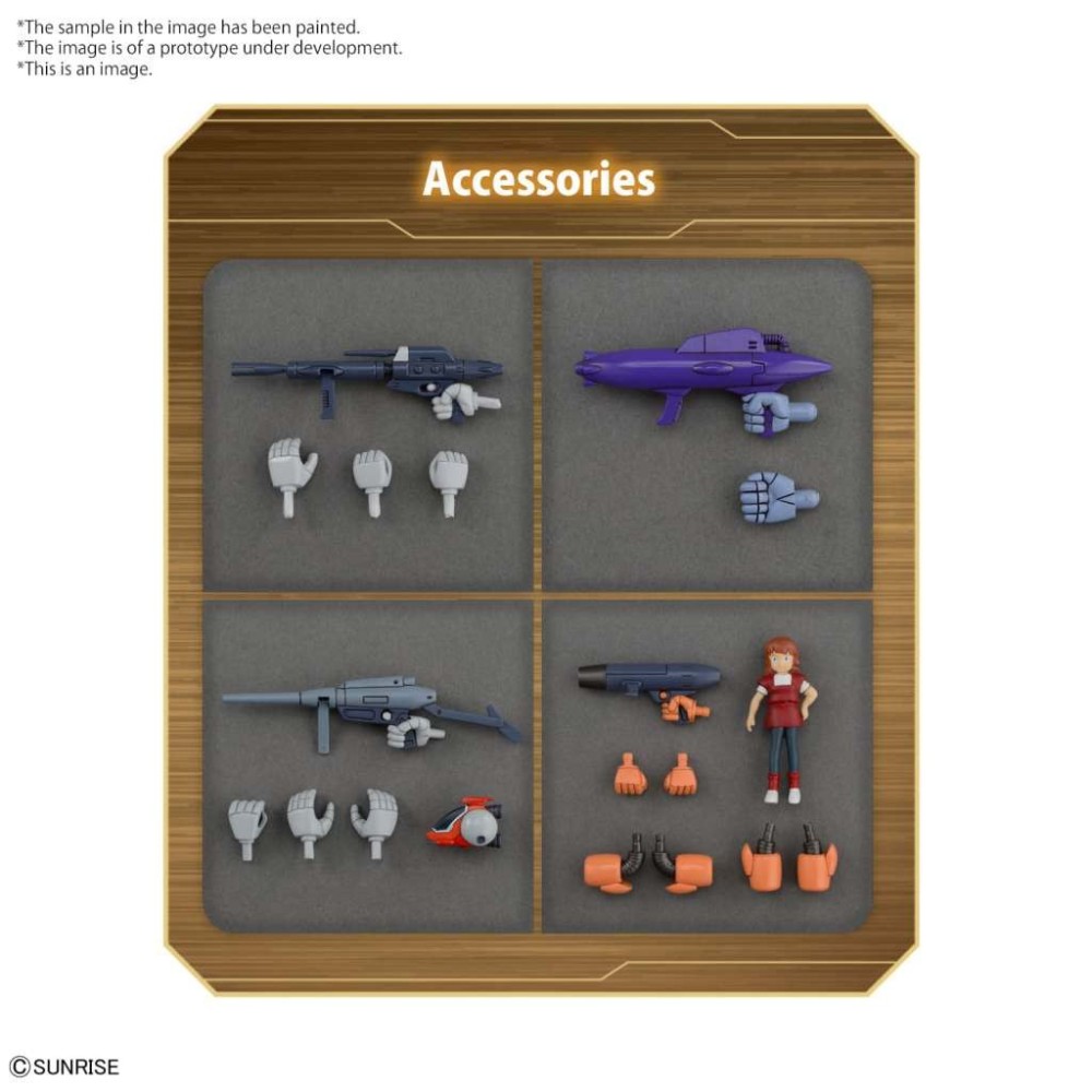 ROUND VERNIAN VIFAM SET 1 MODEL KIT FIGURE PLUM