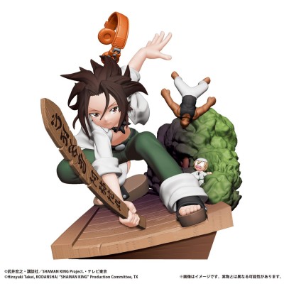 MEGAHOUSE PETITRAMA SHAMAN KING OVER SOUL BOX SET 4 MINI FIGURE