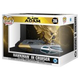 FUNKO FUNKO POP! BLACK ADAM HAWKMAN IN CRUISER BOBBLE HEAD KNOCKER FIGURE