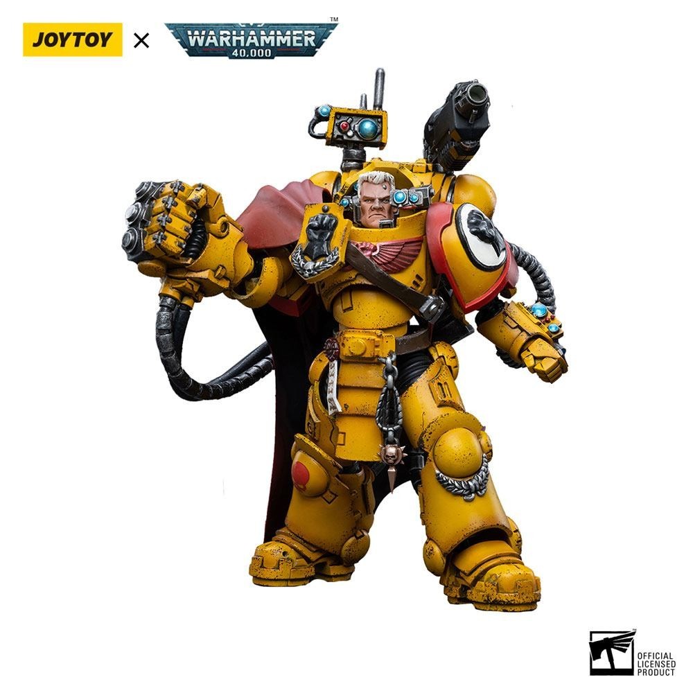 WARHAMMER 40000 IMPERIAL FISTS THIRD CAPTAIN TOR GARADON ACTION FIGURE JOY TOY (CN)