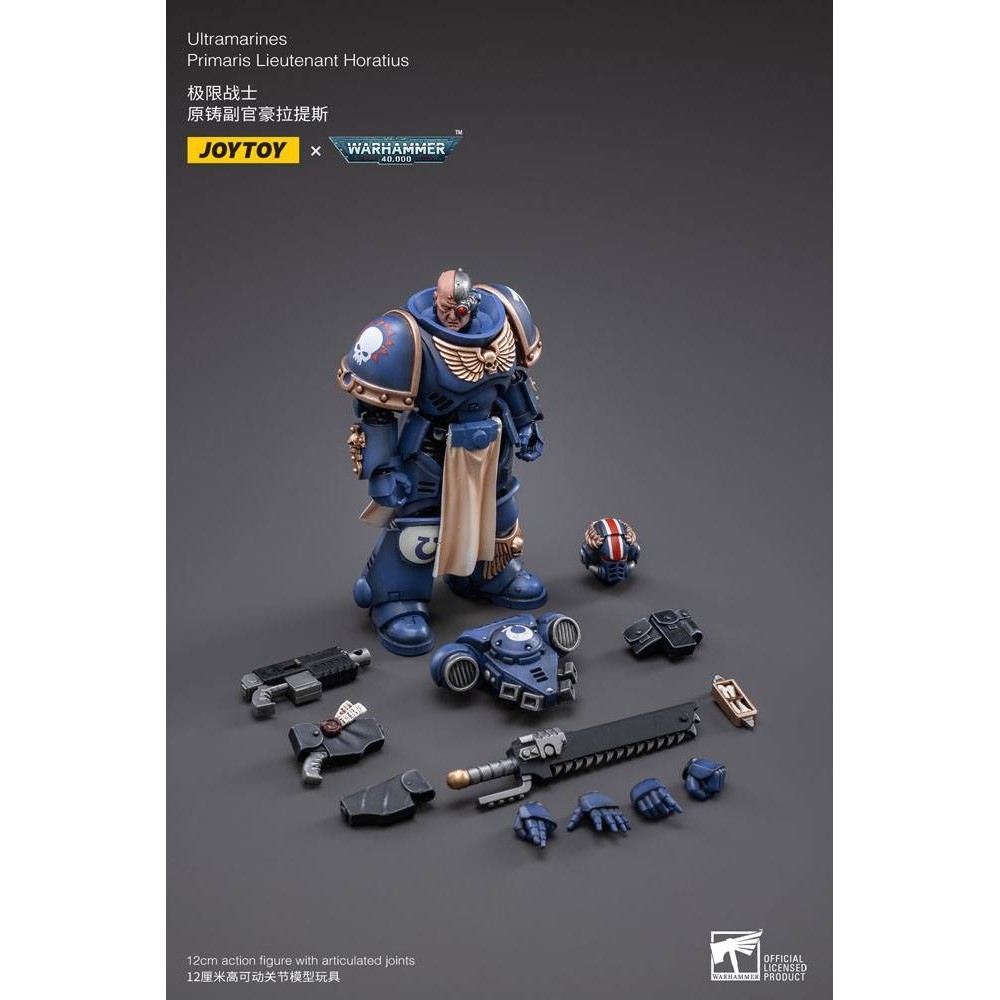 JOY TOY (CN) WARHAMMER 40000 ULTRAMARINES PRIMARIS LIEUTENANT HORATIUS ACTION FIGURE