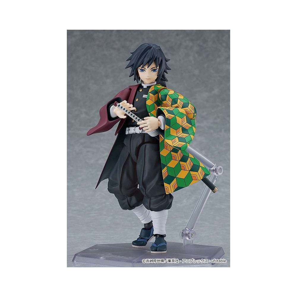 MAX FACTORY DEMON SLAYER GIYU TOMIOKA FIGMA ACTION FIGURE