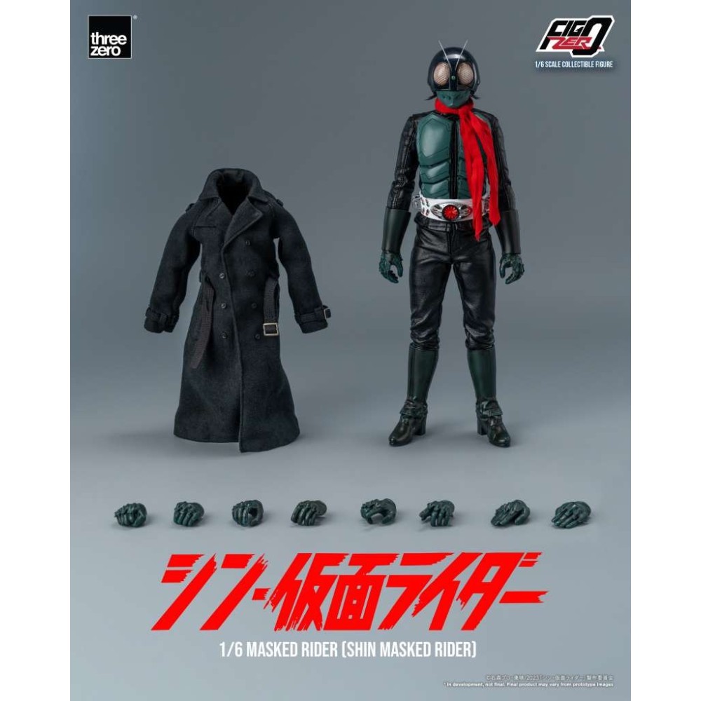 THREEZERO SHIN MASKED RIDER FIGZERO ACTION FIGURE