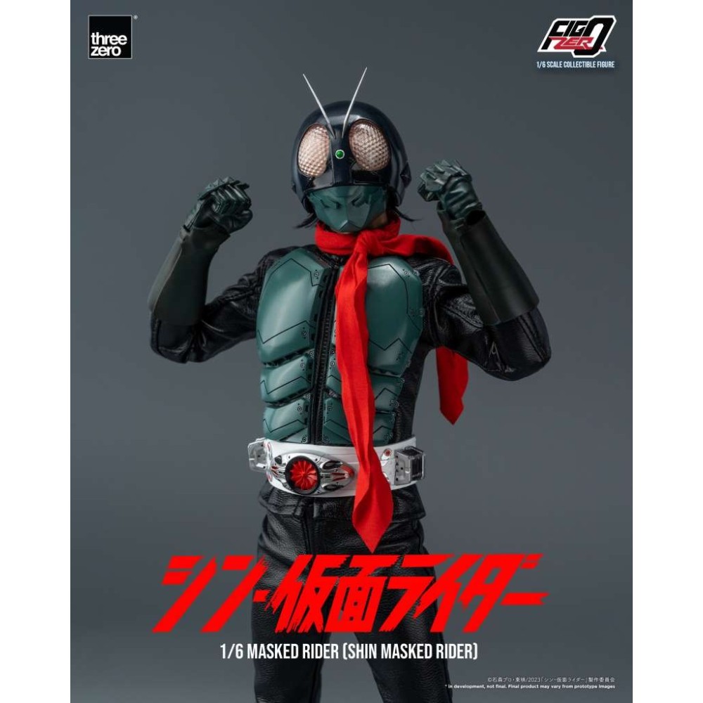 THREEZERO SHIN MASKED RIDER FIGZERO ACTION FIGURE