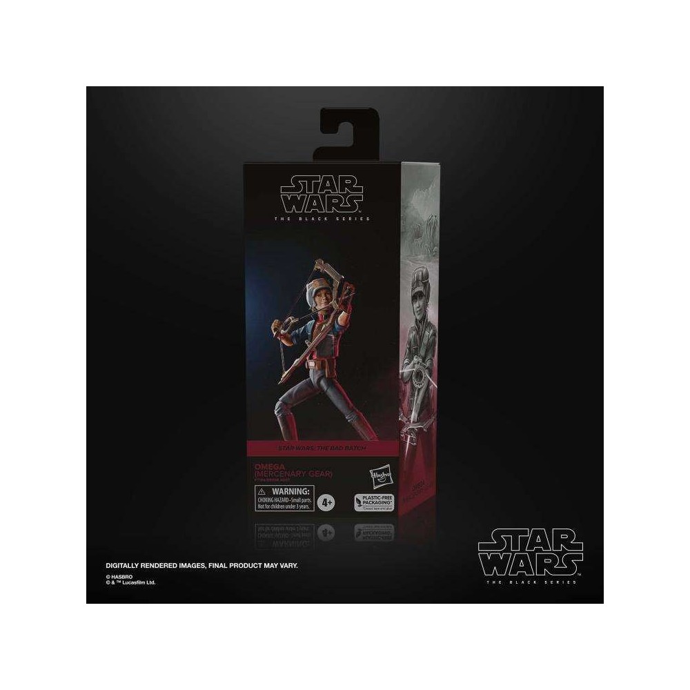 HASBRO STAR WARS THE BLACK SERIES OMEGA THE BAD BATCH ACTION FIGURE