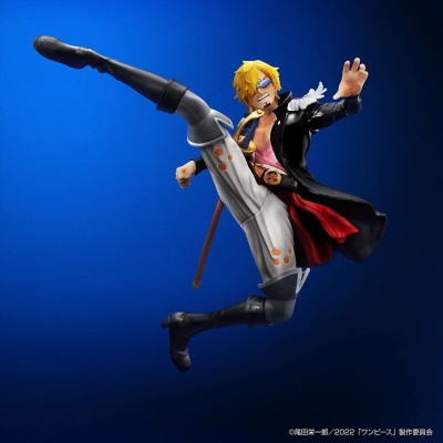 BANPRESTO ONE PIECE ICHIBANSHO SANJI RED MOVIE STATUE FIGURE