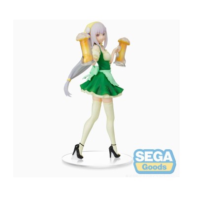 SEGA GOODS RE:ZERO EMILIA OKTOBERFEST SPM STATUE FIGURE