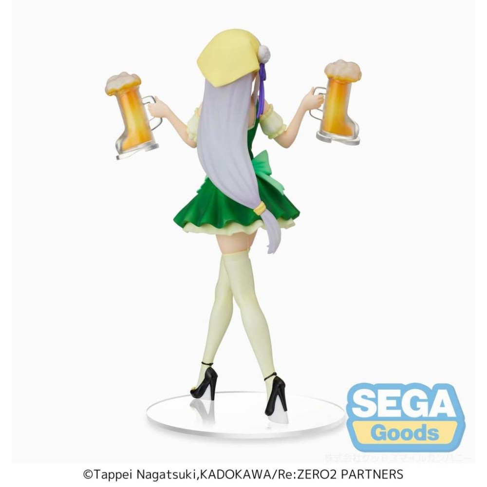 RE:ZERO EMILIA OKTOBERFEST SPM STATUA FIGURE SEGA GOODS