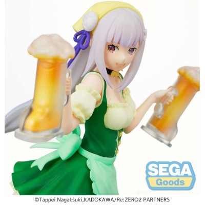 SEGA GOODS RE:ZERO EMILIA OKTOBERFEST SPM STATUE FIGURE