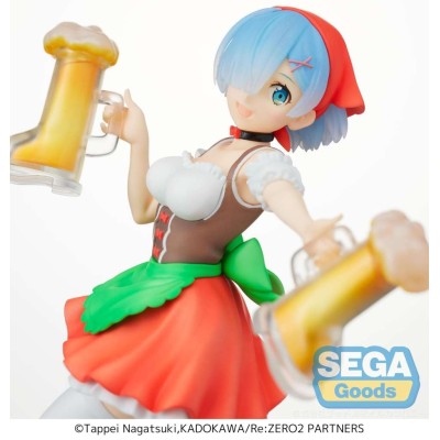 SEGA GOODS RE:ZERO REM OKTOBERFEST SPM STATUE FIGURE