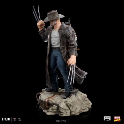 IRON STUDIOS MARVEL COMICS X-MEN WOLVERINE OLD MAN LOGAN ART SCALE 1/10 STATUE FIGURE