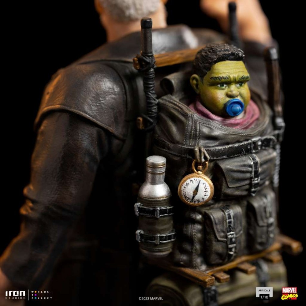 MARVEL COMICS X-MEN WOLVERINE OLD MAN LOGAN ART SCALE 1/10 STATUA FIGURE IRON STUDIOS