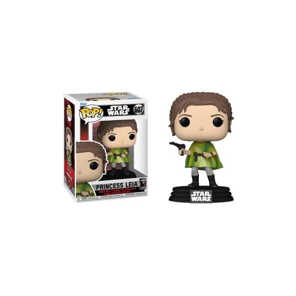 FUNKO FUNKO POP! STAR WARS RETURN OF THE JEDI 40TH PRINCESS LEIA BOBBLE HEAD KNOCKER FIGURE