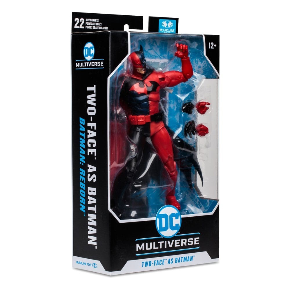 MC FARLANE DC MULTIVERSE TWO FACE AS BATMAN ACTION FIGURE
