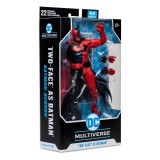 MC FARLANE DC MULTIVERSE TWO FACE AS BATMAN ACTION FIGURE
