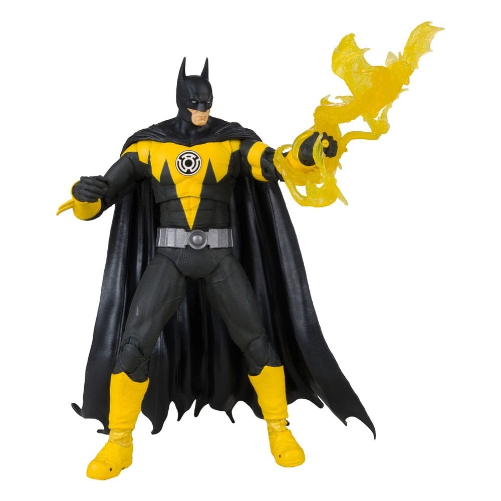 DC MULTIVERSE BATMAN SINESTRO CORPS GOLD LABEL ACTION FIGURE MC FARLANE