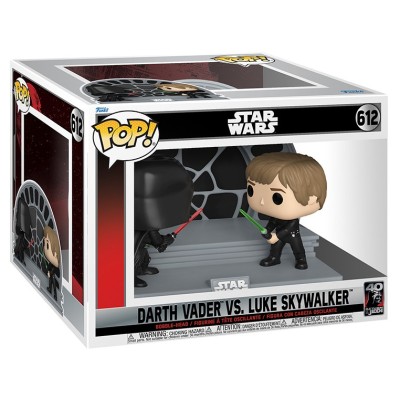 FUNKO STAR WARS POP! MOVIE MOMENTS DARTH VADER VS LUKE SKYWALKER DIORAMA FIGURE