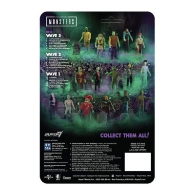 UNIVERSAL MONSTERS IL GOBBO DI NOTRE DAME REACTION ACTION FIGURE SUPER7