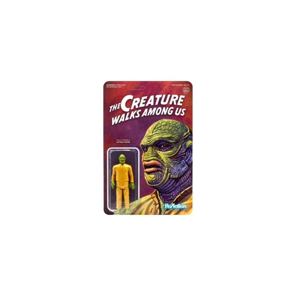 SUPER7 UNIVERSAL MONSTERS THE CREATURE WALKS AMONG US REACTION ACTION FIGURE