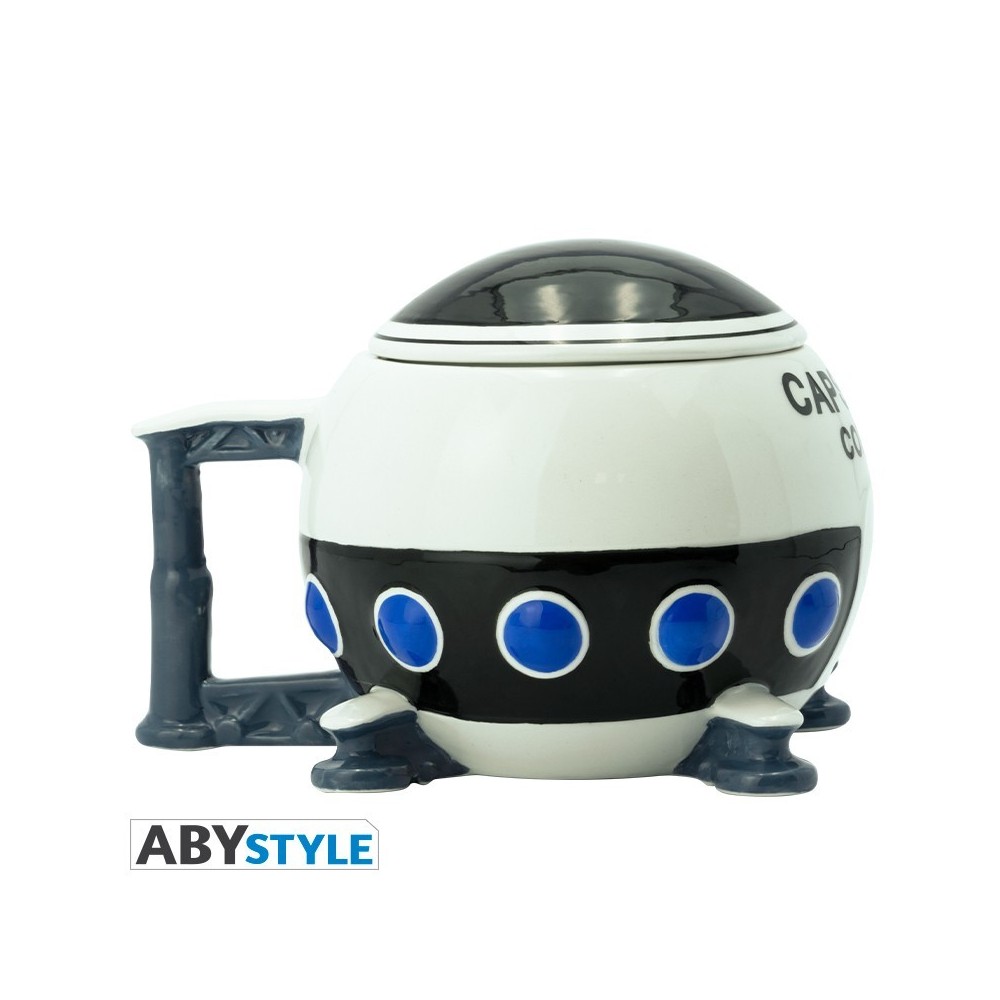 DRAGON BALL CAPSULE CORP SPACESHIP TAZZA 3D MUG ABYSTYLE