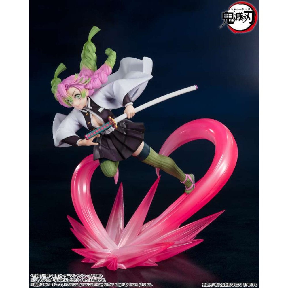 BANDAI DEMON SLAYER MITSURI KANROJI FIGUARTS ZERO STATUE FIGURE