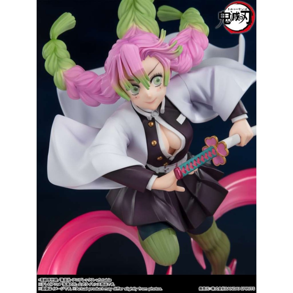 BANDAI DEMON SLAYER MITSURI KANROJI FIGUARTS ZERO STATUE FIGURE