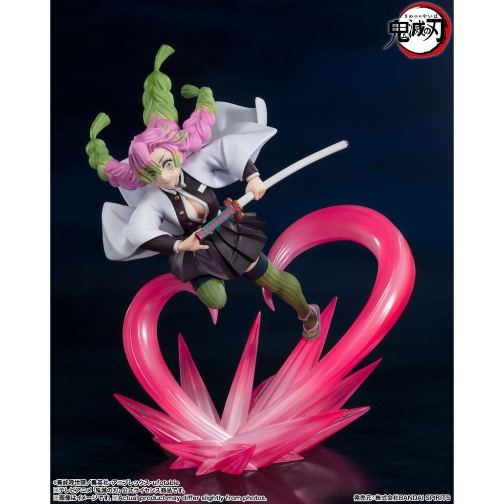 BANDAI DEMON SLAYER MITSURI KANROJI FIGUARTS ZERO STATUE FIGURE