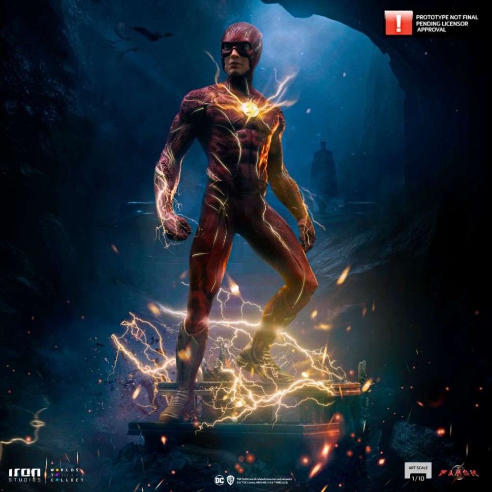 IRON STUDIOS THE FLASH ART SCALE 1/10 STATUE FIGURE