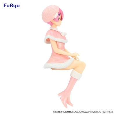 FURYU RE:ZERO RAM SNOW PRINCESS PEARL NOODLE STOPPER FIGURE STATUE