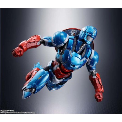 TECH-ON AVENGERS CAPTAIN AMERICA S.H. FIGUARTS ACTION FIGURE BANDAI