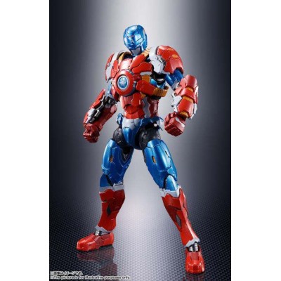TECH-ON AVENGERS CAPTAIN AMERICA S.H. FIGUARTS ACTION FIGURE BANDAI