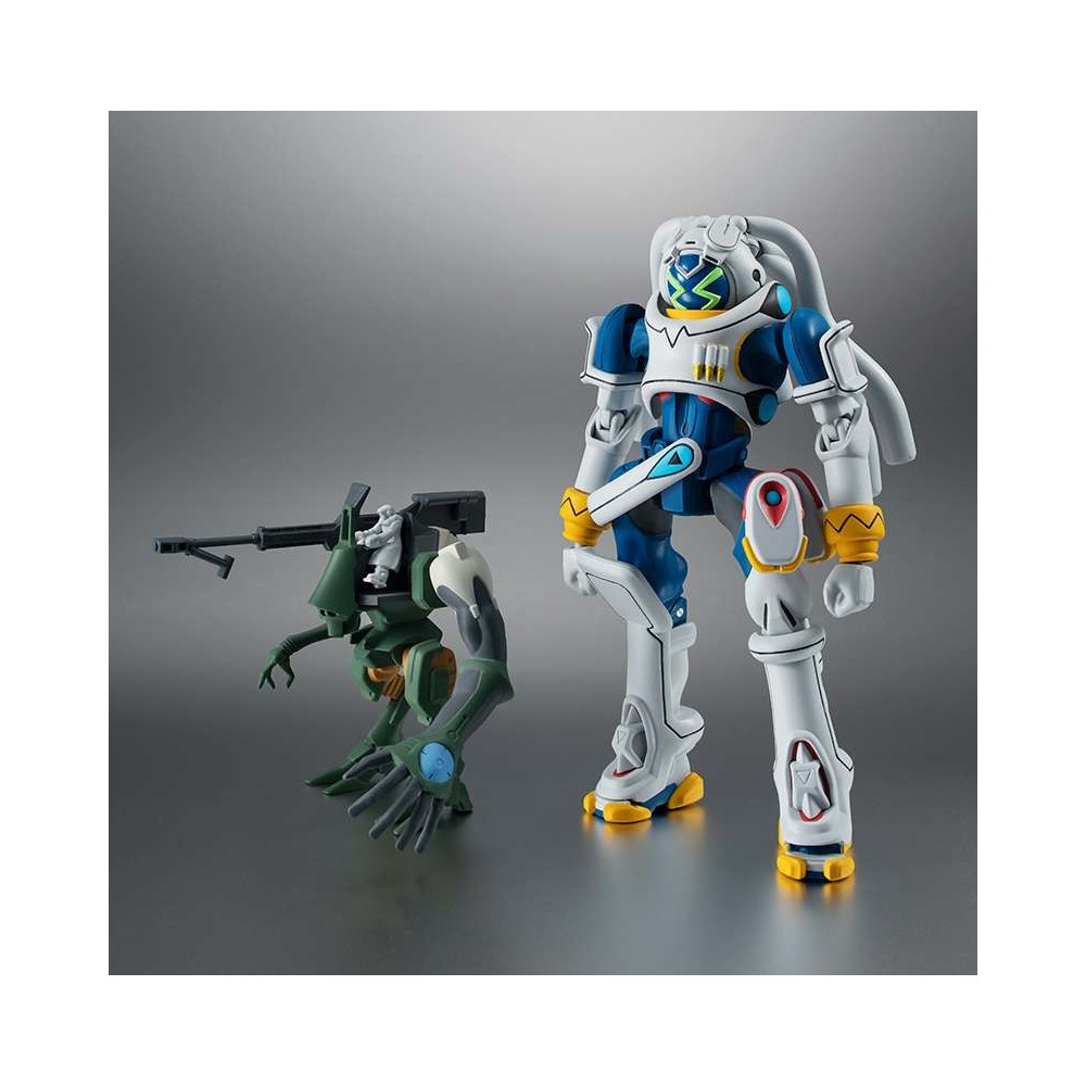 BANDAI ROBOT SPIRITS OVERMAN KING GAINER AND GATTIKO ACTION FIGURE